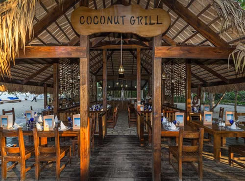 Coconuts grill